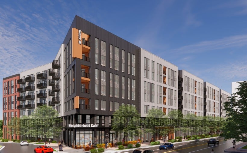 370-Unit Mixed-Use Building in National Landing Submitted by JBG SMITH