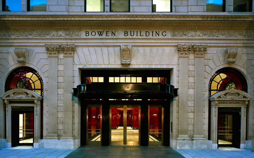 Flexible Workspace Now Available at Hines' Bowen Building in Washington, DC