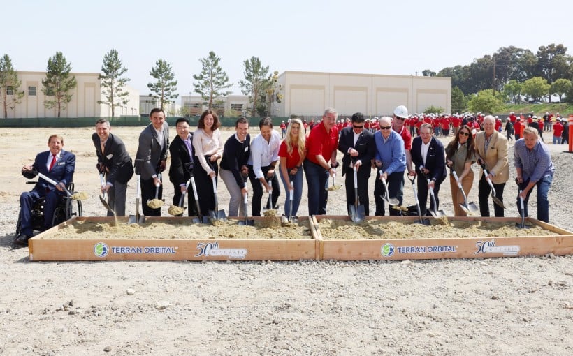 Groundbreaking Ceremony at Terran Orbital and W. P. Carey's Irvine Satellite Facility