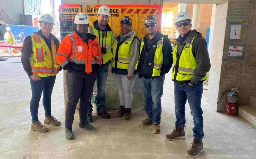 Lendlease & McHugh Employees Celebrate Construction Safety Week Success