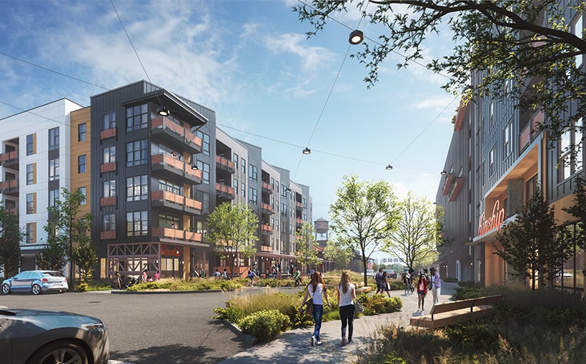 Multifamily Development Begins at Camp North End by ATCO