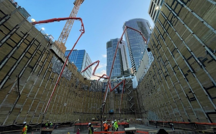 Bellevue Office Tower Achieves Construction Milestone