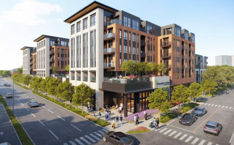 415 Apartments, Retail, and Office Space in Oak Lawn: Trademark Moving Ahead