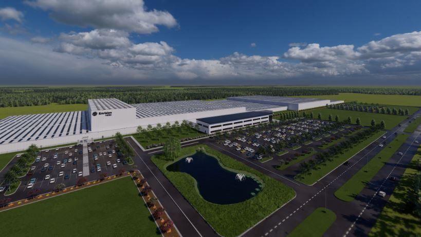 Groundbreaking of 1.5M SF AESC Electric Vehicle Battery Factory in South Carolina