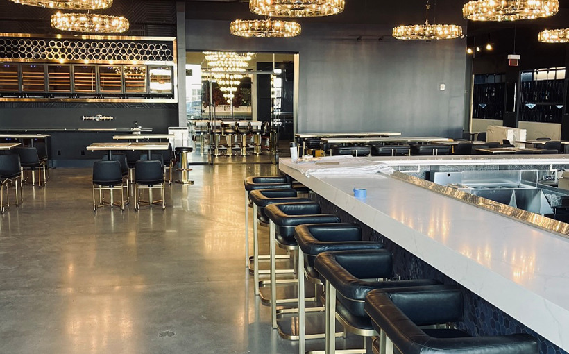 Atlanta Food Hall Transformation: JLL Transforms Furniture Showroom