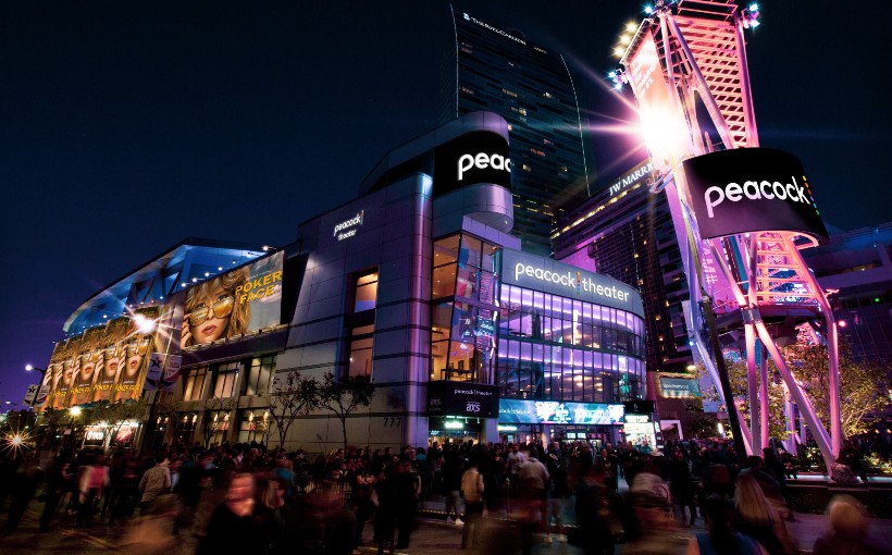 AEG and Peacock Partner to Stream Live Events from L.A. LIVE with Naming Rights Deal