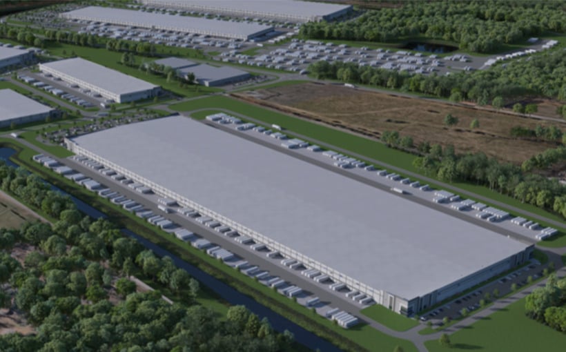 Lease Building 2 at Gardner Logistics Park in Korea with NVH