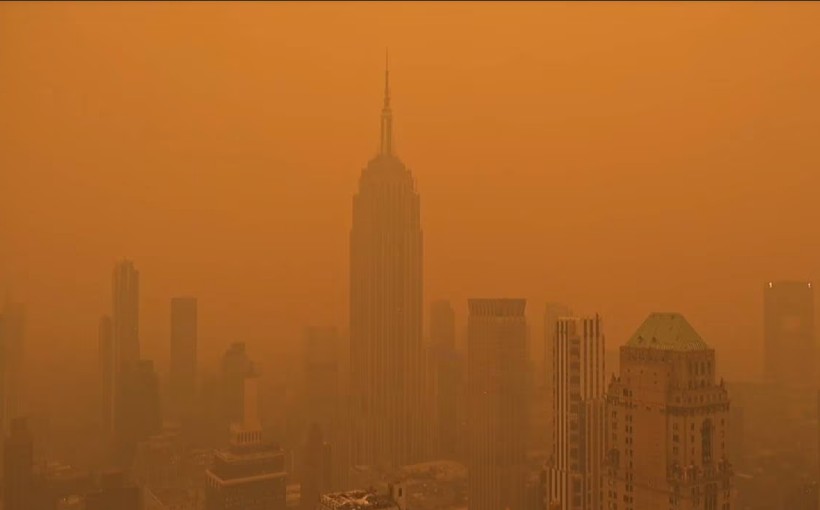 Governor Warns of Wildfire Smoke Returning to New York on Wednesday