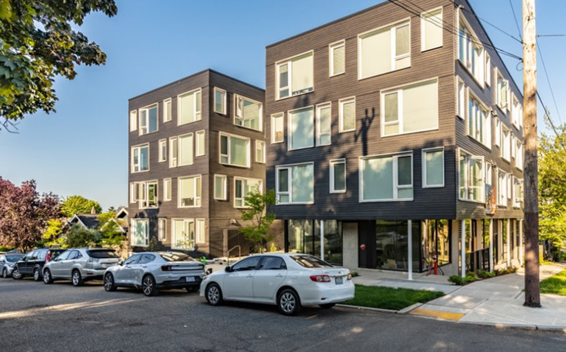 New 4-Story Apartment Building Near Seattle University Now Open