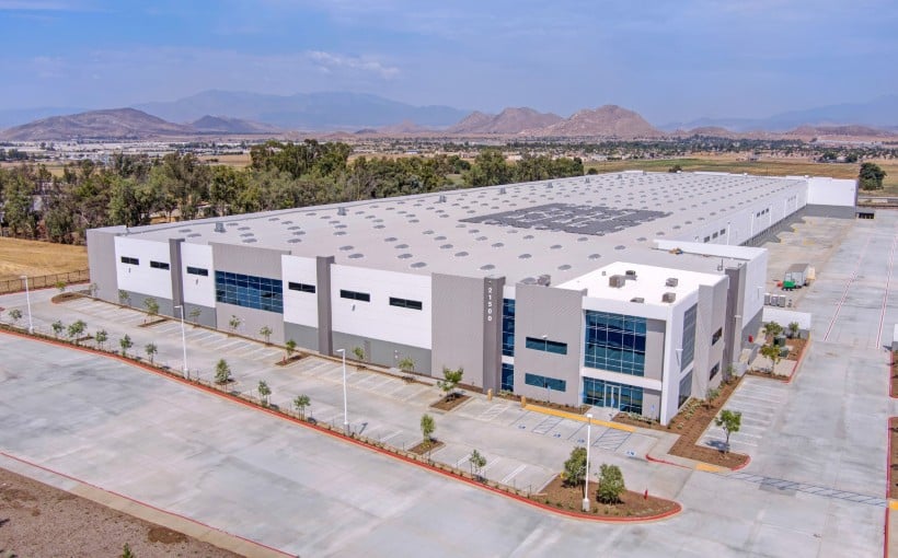 Perris Warehouse Trades at Record-Breaking Prices