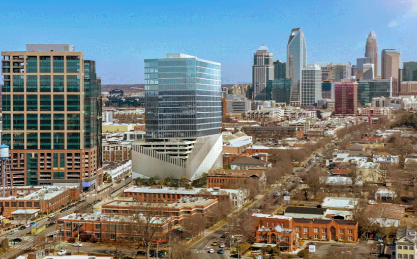 Charlotte Topping Out Celebration at Stiles and Shorenstein Properties