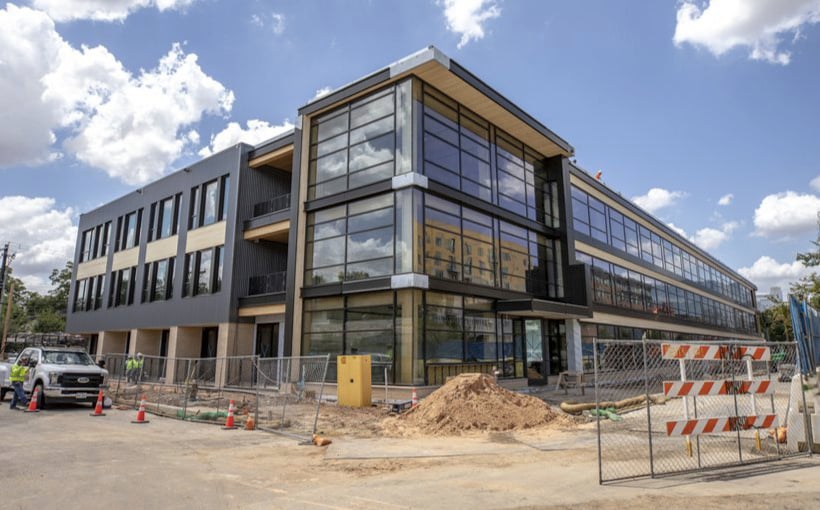 Mass-Timber Office Project in Austin, TX Nearing Completion - Hines