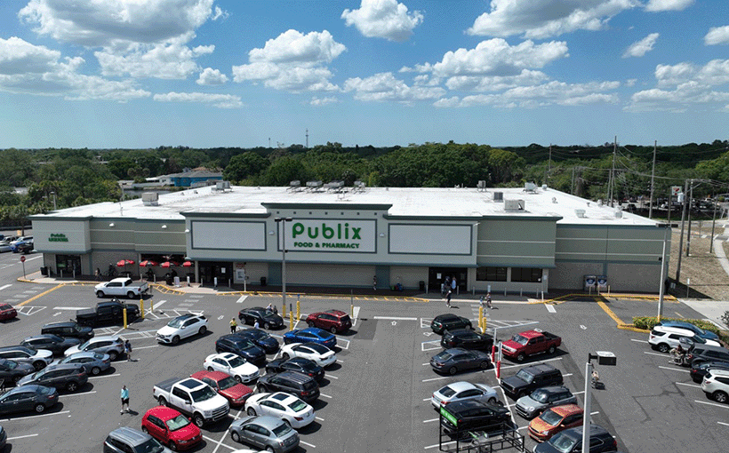 -Anchored Shopping Center Marcus & Millichap Brokers Tampa Publix-Anchored Shopping Center Sale for $7.25M