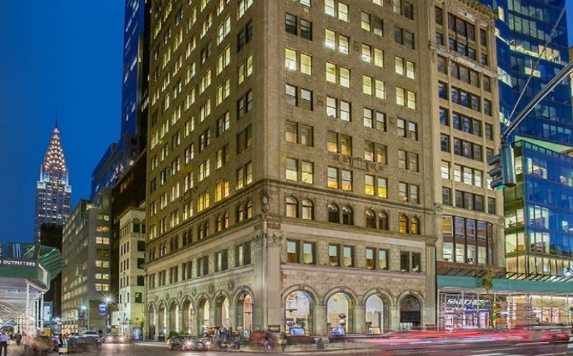 "Repositioning of Fifth Avenue Office Building by Aurora and Wharton"