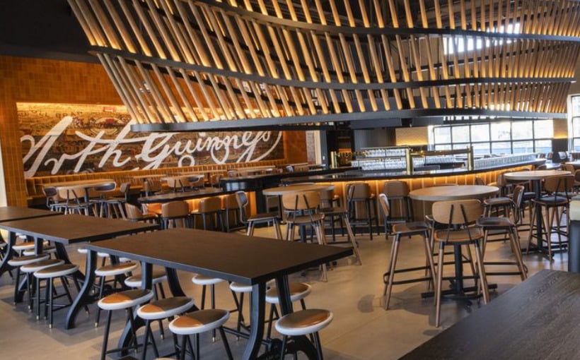 Recently Opened Guinness Brewery in Fulton Market for Sale