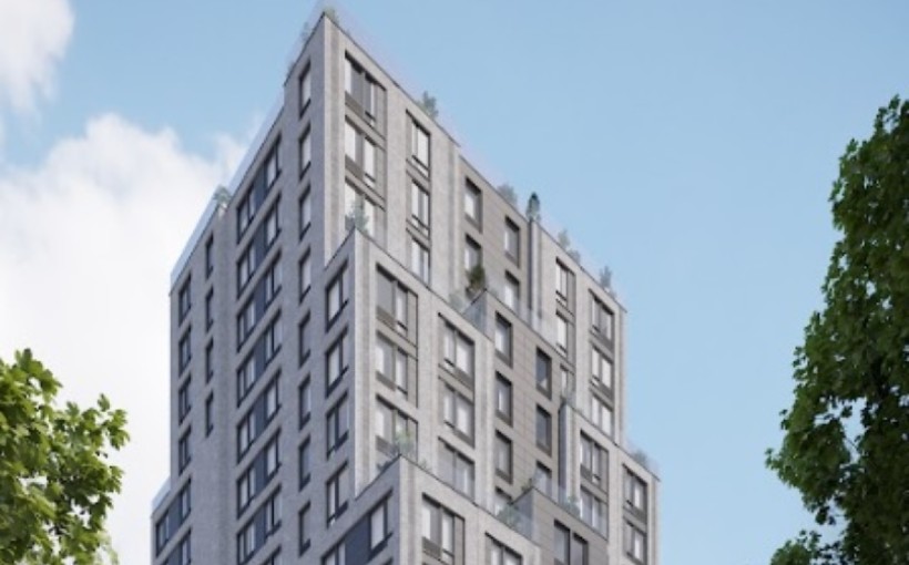 Slate Property Tops Out Williamsburg Multifamily Building