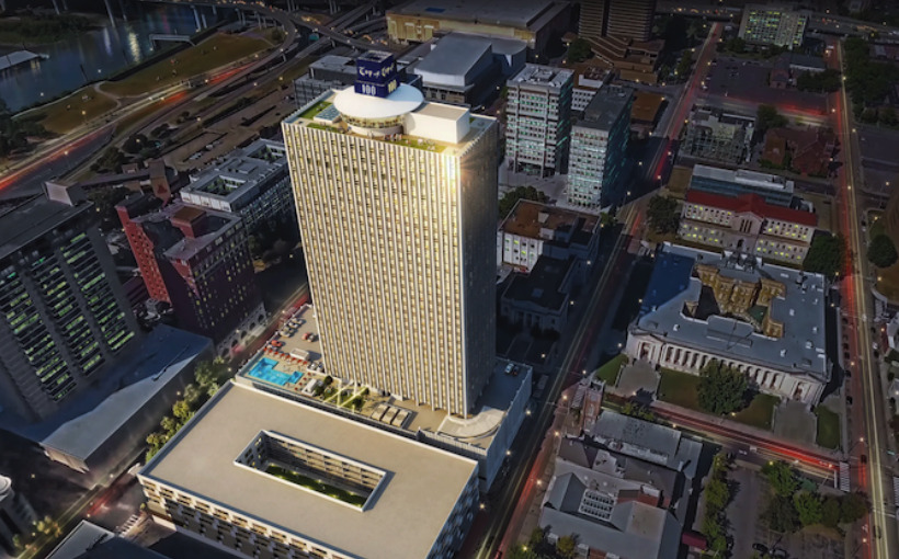 "Revitalization of Downtown Memphis Tower in Progress"