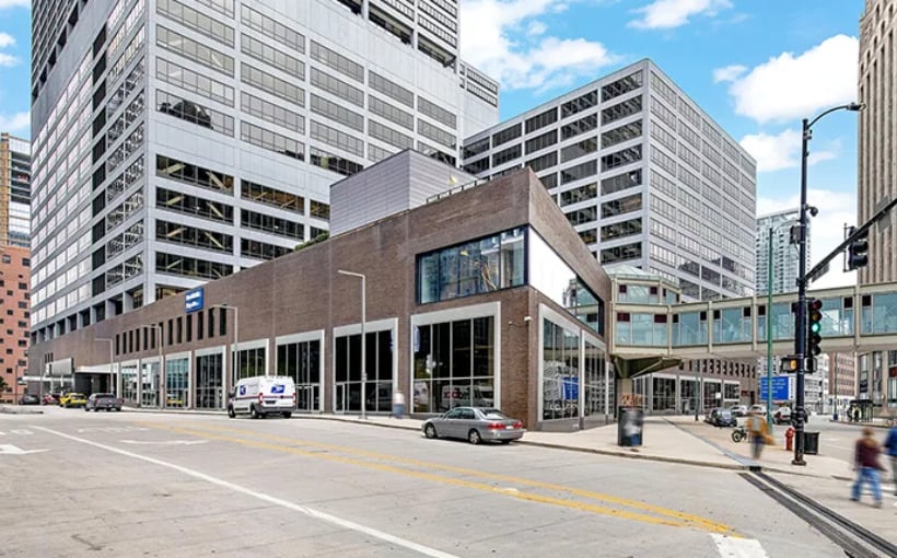 "Discover Blackstone's Two-Tower River North Office Property Listing"