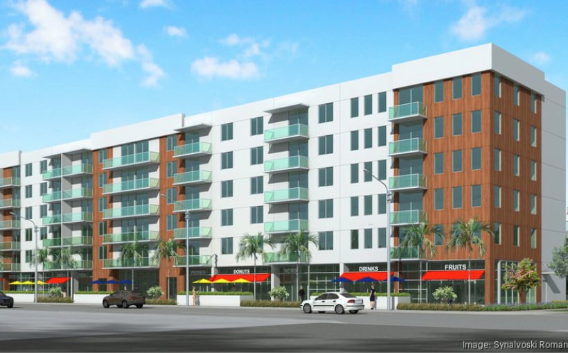 Developer Progresses on 74 Hallandale Beach Rental Units