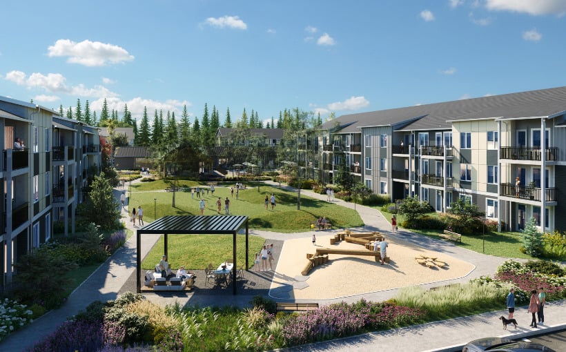 CBRE Secures $47 Million Construction Financing for Multifamily Development North of Seattle