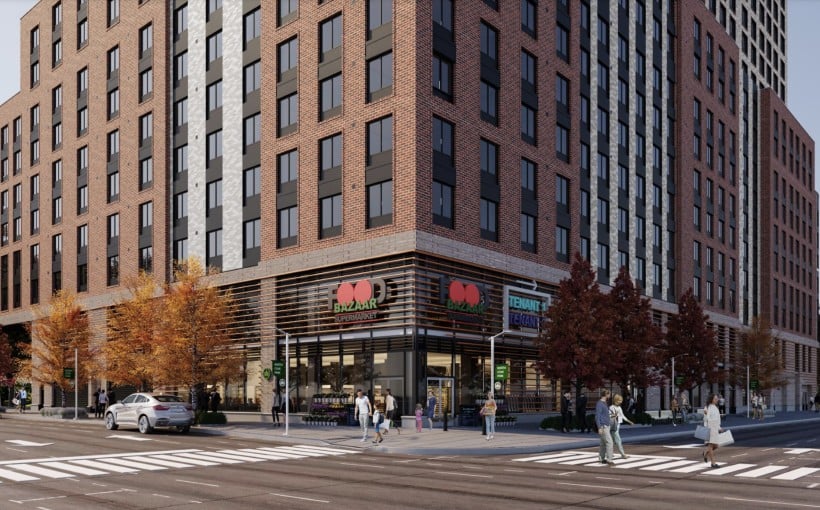 "New Food Bazaar to Open at Inwood Mixed-Use Development"