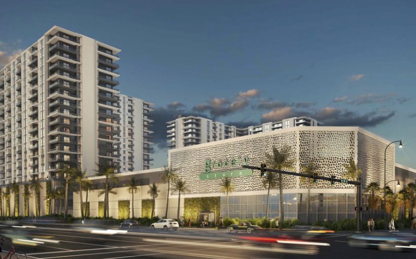 Pacific Star Moving Ahead on Hallandale Beach Apartments and Retail