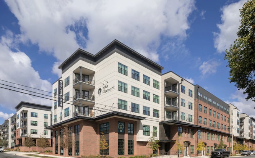 "Charlotte Apartment Project Sells for $107M"