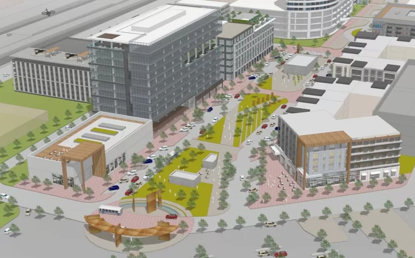 "Carrollton Transit-Oriented Development: Construction Begins"