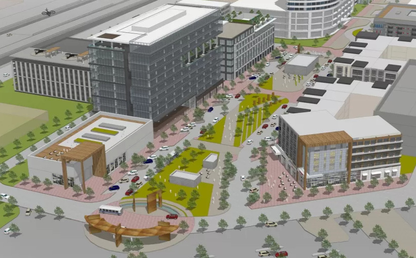 "Carrollton Transit-Oriented Development Begins Construction"