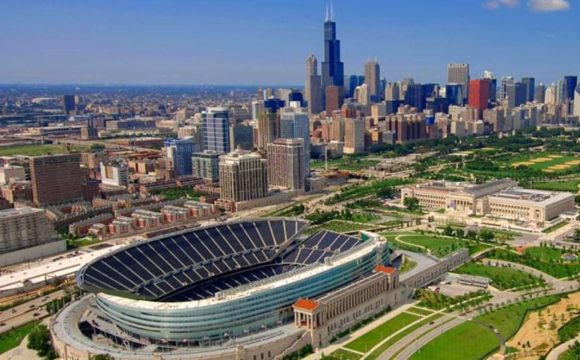 "Opposition to Proposed Bears Stadium South of Soldier Field"