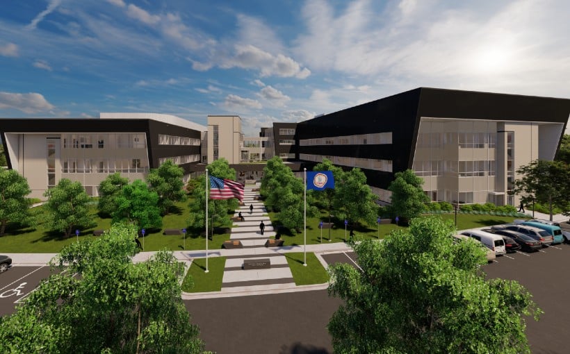 "VA New Central Forensic Science Lab Tops Out by Skanska"