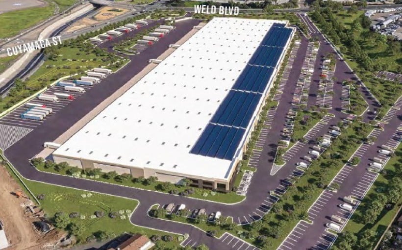 Gantry Secures $91 Million Financing for El Cajon Industrial Development