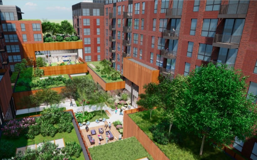 Redevelopment Plan for DC Apartment Complex Revealed