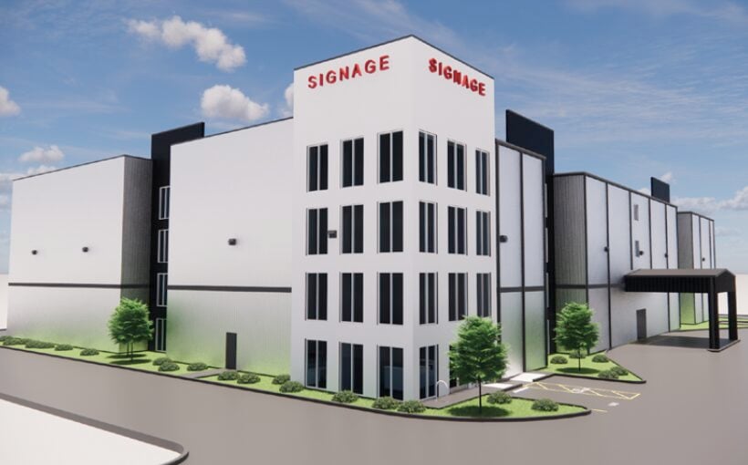 "New Braunfels Storage Facility: JV Building 104K SF"