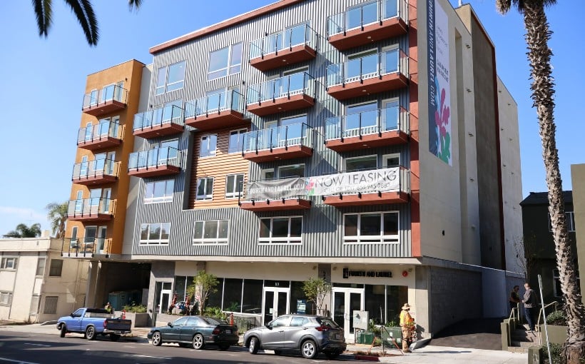 Property Wilshire Quinn Lends on Newly Constructed San Diego Multifamily Property