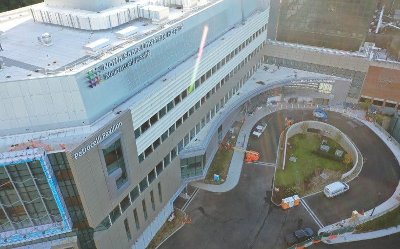 Construction "North Shore Uni Hospital's $560M Surgical Tower Construction Completed"