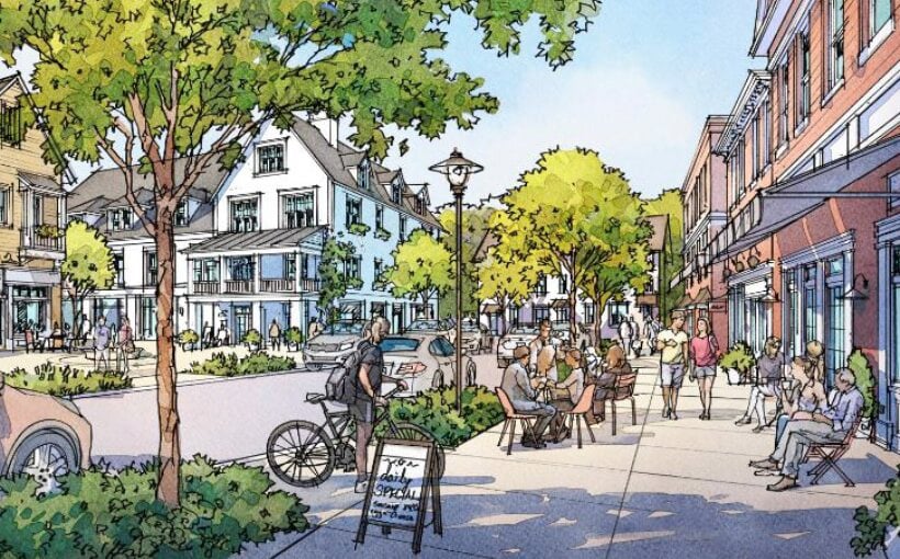 Nashville Hamlet Planning Town Square Mixed-Use Venture in the Area