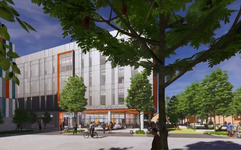 "New $80M Conroe Health Professions Building at SHSU"