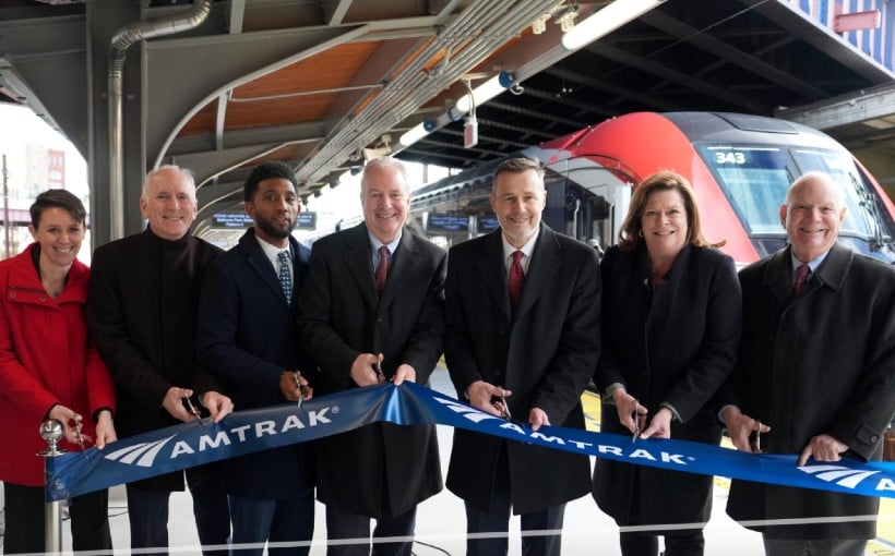 Amtrak Completes New Baltimore Platform