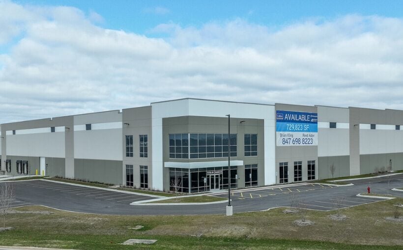 Large Industrial Lease in Huntley, Chicago Area