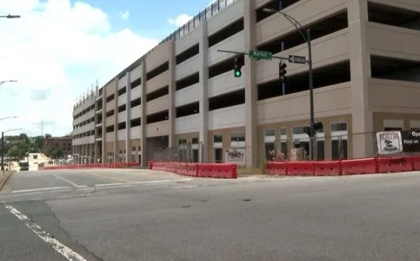 Guests "$45 Million Greensboro Park Deck for Downtown Users and Hotel Guests"