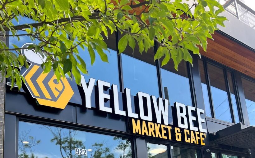 "Yellow Bee Market and Cafe Now Open at Cypress Apartment Building"