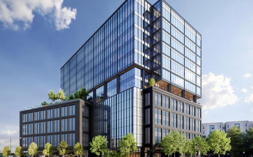 "Atlanta's 14-Story Spec Office Tower Reaches Completion"