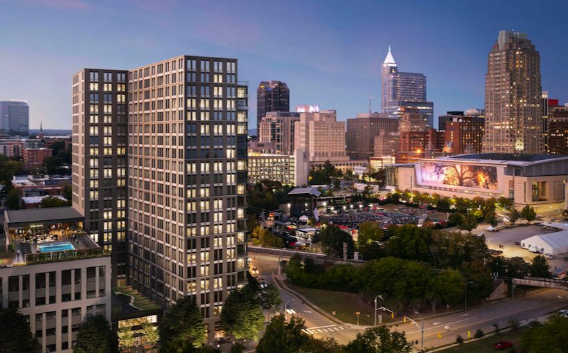 Raleigh Mixed-Use Highrise Opening in Early 2025