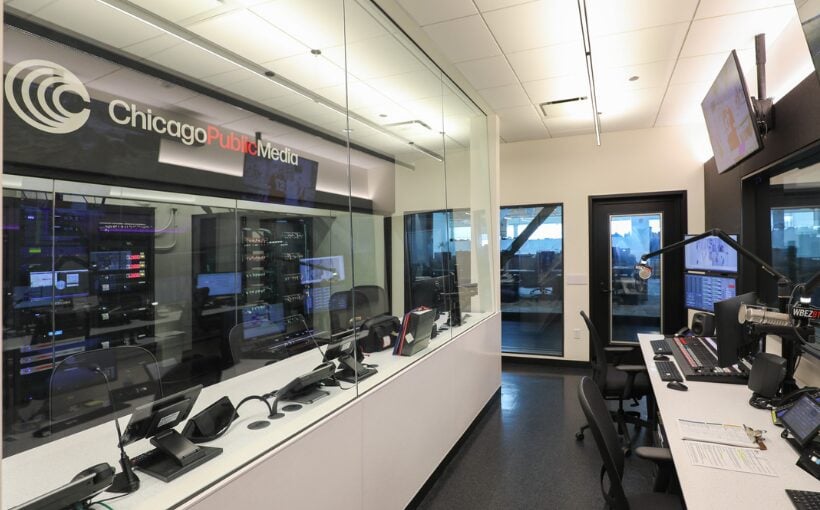 "Chicago Public Media's Studio Space Renovations Completed"