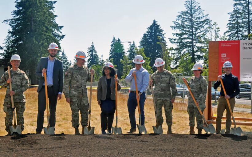 "JBLM Commences Construction on Eco-Friendly Barracks Initiative"