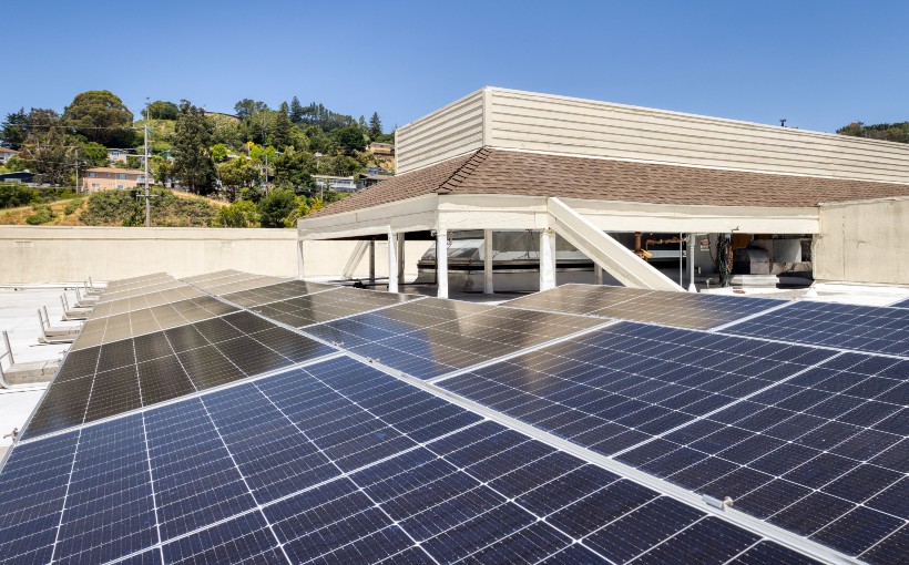 "Jamestown Installs Solar Panels at Larkspur Property"