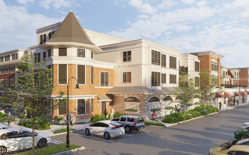 Mixed-Income Residential Development Breaks Ground Near Westwood MBTA Station