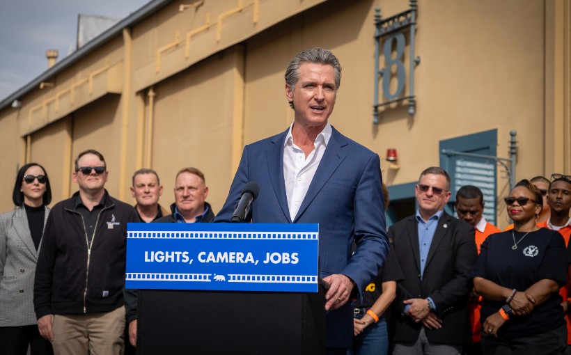 "Newsom Suggests Significant Increase in Film & TV Tax Credit Program"