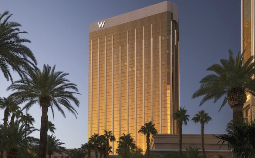 "Transformation of Outdated Las Vegas Hotel into W Hotel by MGM and Marriott"